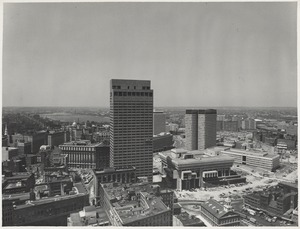 Government Center shortly before completion
