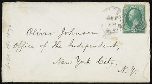 Letter from William Lloyd Garrison, Providence, [R.I.], to Oliver Johnson, Sept. 16, 1870