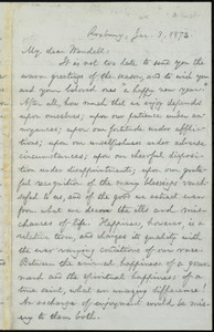 Letter from William Lloyd Garrison, Roxbury, [Mass.], to Wendell Phillips Garrison, Jan. 3, 1873