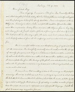 Letter from William Lloyd Garrison, Roxbury, [Mass.], to Samuel May, Oct. 9, 1878
