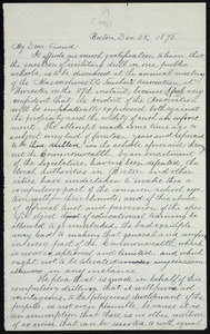 Letter from William Lloyd Garrison, Boston, [Mass.], to Nathaniel Topliff Allen, Dec. 25, 1878