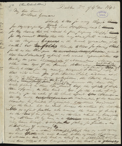 Letter from Richard Allen, Dublin, [Ireland], to William Lloyd Garrison, 2nd [day] of 4th mo[nth] 1842