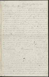 Letter from Charles Cadwallader, Blockley, [England], to William Lloyd Garrison, 12 mo[nth] 2'd [day] 1845