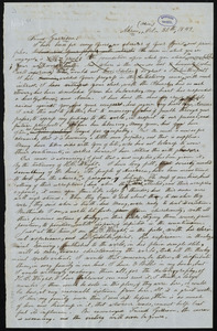 Letter from A. R. Buck, Akron, (Ohio), to William Lloyd Garrison, Oct. 30th, 1849