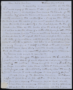Letter from Abraham Brooke, Oakland, [Ohio], to William Lloyd Garrison, June 30th, 1853