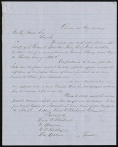 Letter from Henry Browne Blackwell, Cincinnati, [Ohio], to William Lloyd Garrison, Aug. 12, 1854