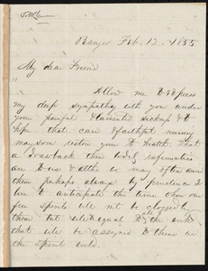 Letter from A. Battles, Bangor, [Me.], to William Lloyd Garrison, Feb. 12, 1835