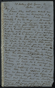 Letter from Moncure Daniel Conway, London, [England], to William Lloyd Garrison, Feb. 3, [1865]