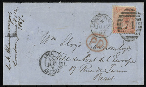 Letter from Louis Alexis Chamerovzow, London, [England], to William Lloyd Garrison, 8 June 1867