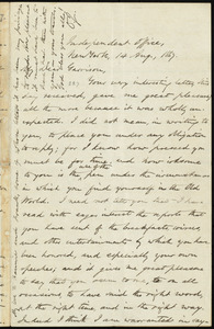 Letter from Oliver Johnson, Independent Office, New York, to William Lloyd Garrison, 14 Aug. 1867
