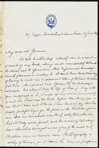 Letter from S. Alfred Steinthal, 107 Upper Brooke Street, Manchester, to William Lloyd Garrison, 13 June 1873
