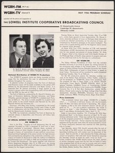 WGBH Program Schedule May 1956