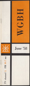 WGBH Program Schedule June 1958