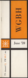 WGBH Program Schedule June 1959
