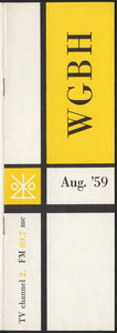 WGBH Program Schedule August 1959