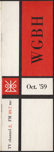 WGBH Program Schedule October 1959