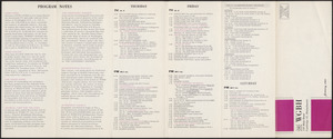 WGBH Program Schedule January 1962