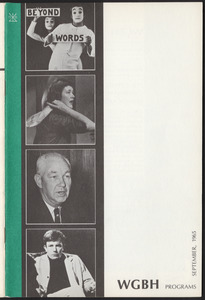 WGBH Program Guide September 1965