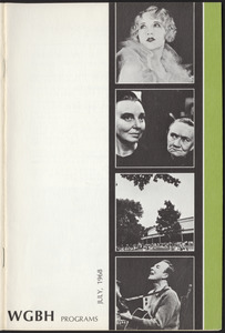 WGBH Program Guide July 1968