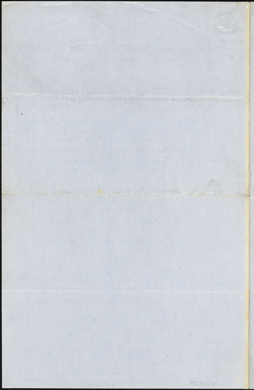 Elizabeth Bogart manuscript poem: "The Portrait."