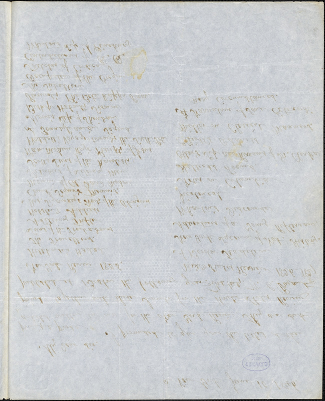 William Cullen Bryant, New York, autograph letter signed to R. W. Griswold, 10 June 1846