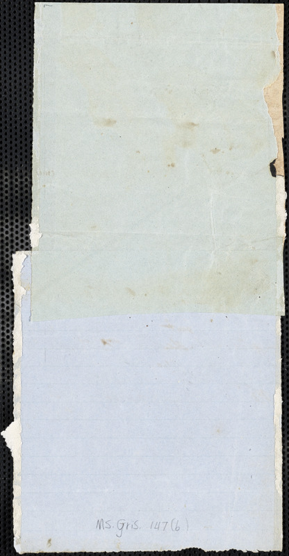 Alice Cary, New York, autograph draft