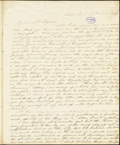 Anna Peyre (Shackleford) Dinnies, St. Louis, MO., autograph letter signed to Frances Sargent (Locke) Osgood, 19 June 1844