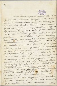 Elizabeth Fries (Lummis) Ellet, 797 Broadway., autograph letter signed to R. W. Griswold, 24 January [1849]