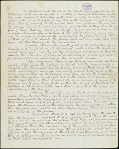 George W. Eveleth manuscript article, [1857-1859]