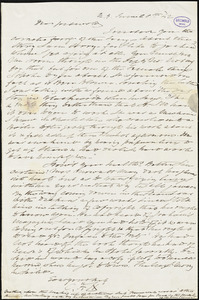 Charles Fenno Hoffman, New York, autograph letter signed to R. W. Griswold, 28 June 1842