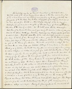 William Henry Huntington manuscript