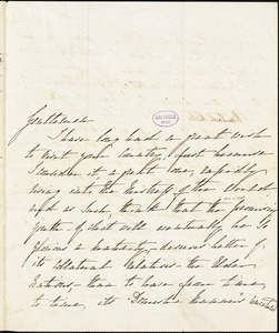 Rosina Doyle Lytton, London, autograph letter signed to [Stringer and Townsend], 6 February 1850