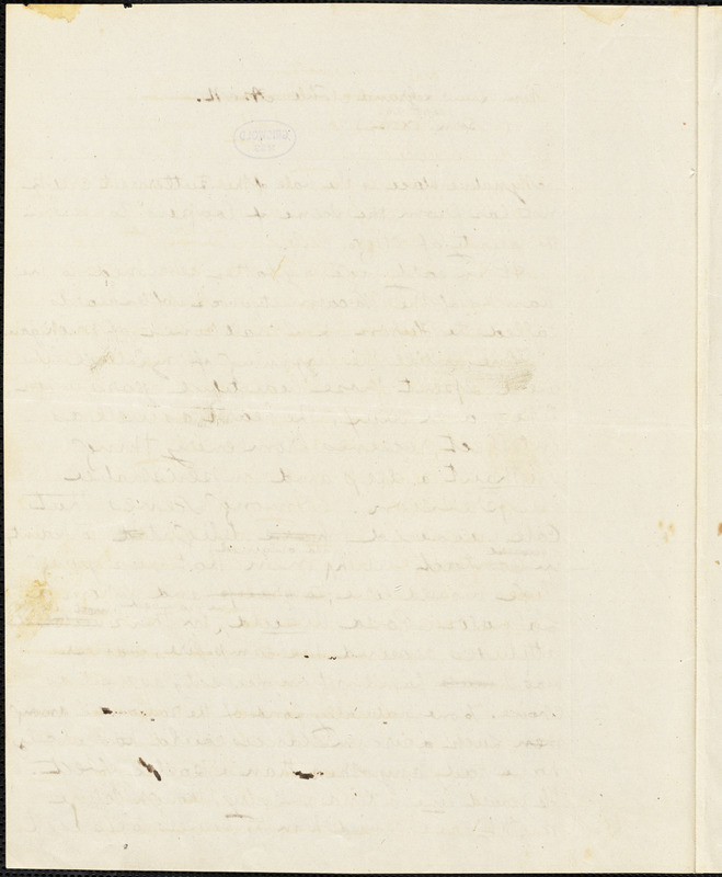 Louis Legrand Noble manuscript poem