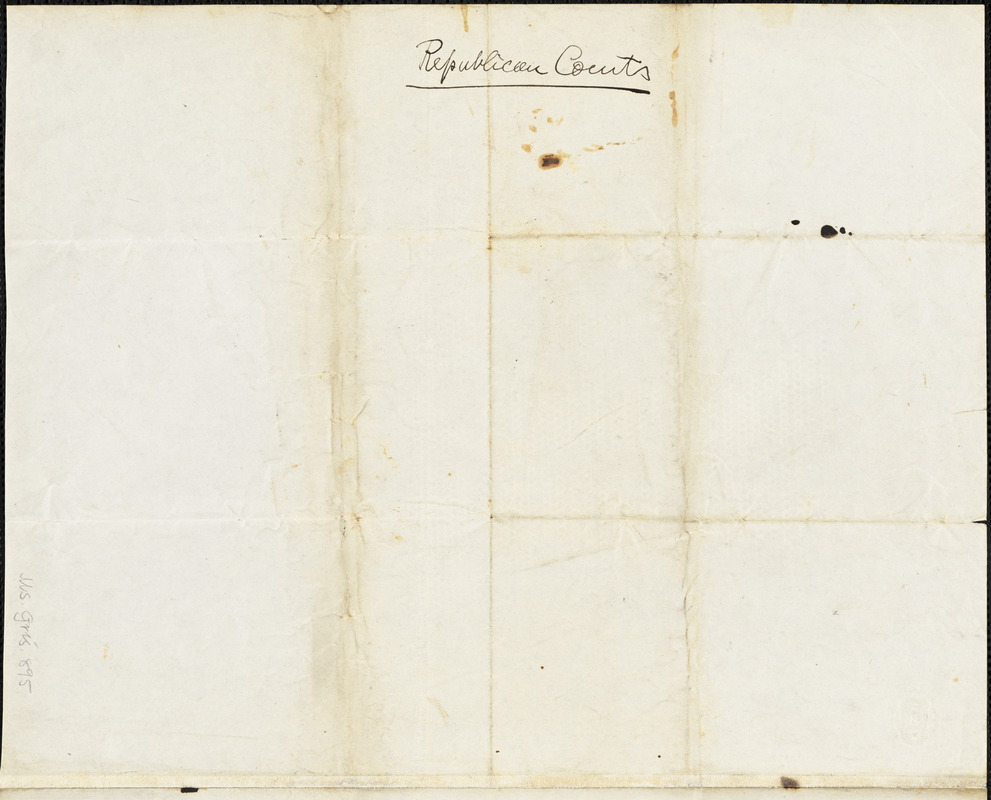 Republican Court manuscript notes