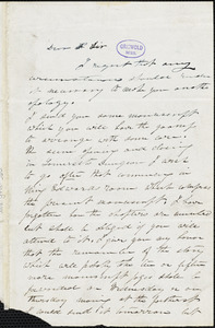 Ann Sophia (Winterbotham) Stephens, New York, autograph letter signed to George R. Graham, 24 April [184-?]