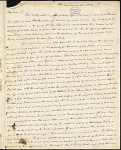 Nathaniel Beverley Tucker, Williamsburg, VA., autograph letter signed to Thomas W. White, 26 January 1836