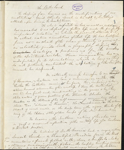 John Greenleaf Whittier, Amesbury, MA., manuscript article, 29 October [1847?]: "The Better Land."