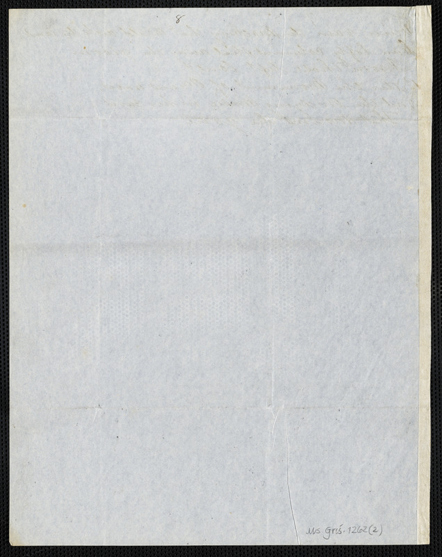 Jane Tayloe (Lomax) Worthington manuscript poems: "The Death at Sea."