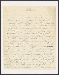 Sacco-Vanzetti Case Records, 1920-1928. Defense Papers. ALS from [May] to "Edward," n.d. Box 11, Folder 29, Harvard Law School Library, Historical & Special Collections