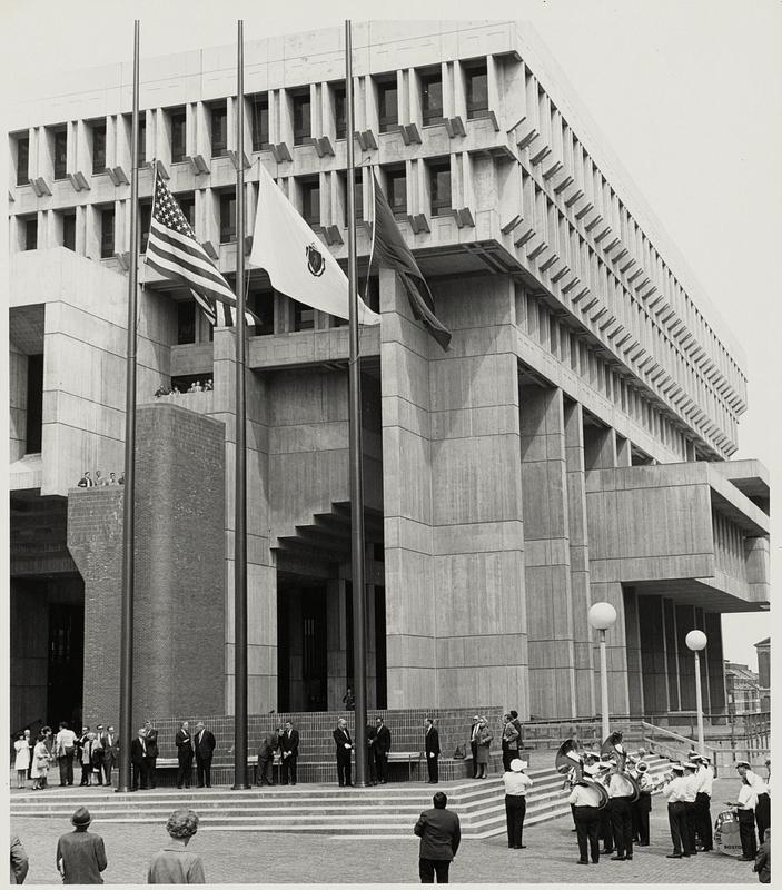 Flag raising