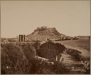 Temple of Olympian Zeus versus the Acropolis