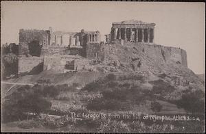 The Acropolis, from the hill of Nymphs Athens
