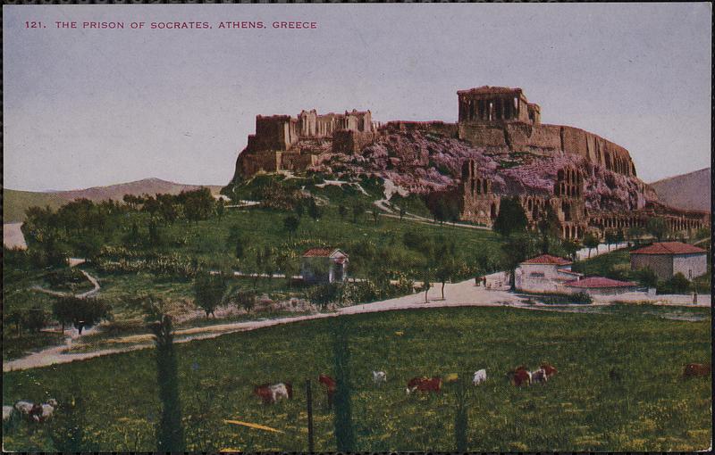 The prison of Socrates, Athens, Greece