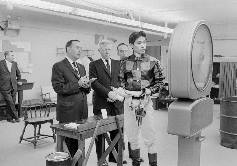 State Racing Commission inspection, Suffolk Downs, Boston