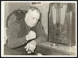 Old Tom Played Wrong "Hoss" And Old Time Soldier of Boxing Wars, Barrel-Chested Tom Sharkey, was Listening in on the Baer-Braddock Fight, With His Money Posted on Baer, the Man Who Failed to Land That Right. Still a Mighty Man at 60, He Couldn't Hold That Old Punch Back.