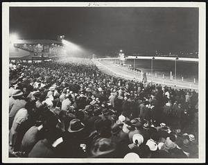 Any Night At Like a magic city, its lights illuminating the Wonderland, Revere, nightly, except Sundays, puts on a colorful. Here are a few of the thousands of greyhound sport lovers waiting hounds to get away after the elusive mechanical bunny.
