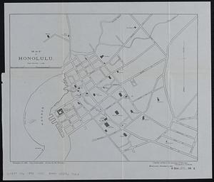 Map of Honolulu