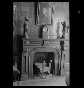 Interior, unidentified house, Boston, Massachusetts