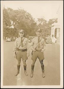 Two police officers near Town Hall