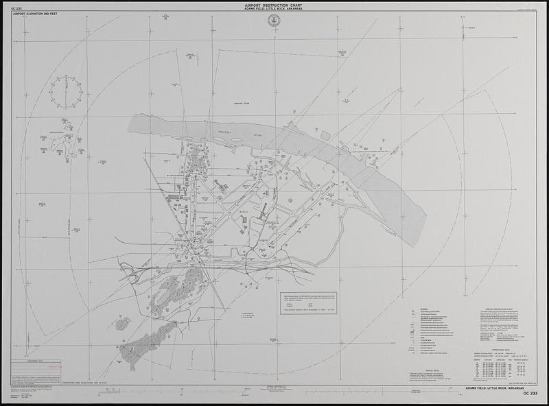 Airport obstruction chart